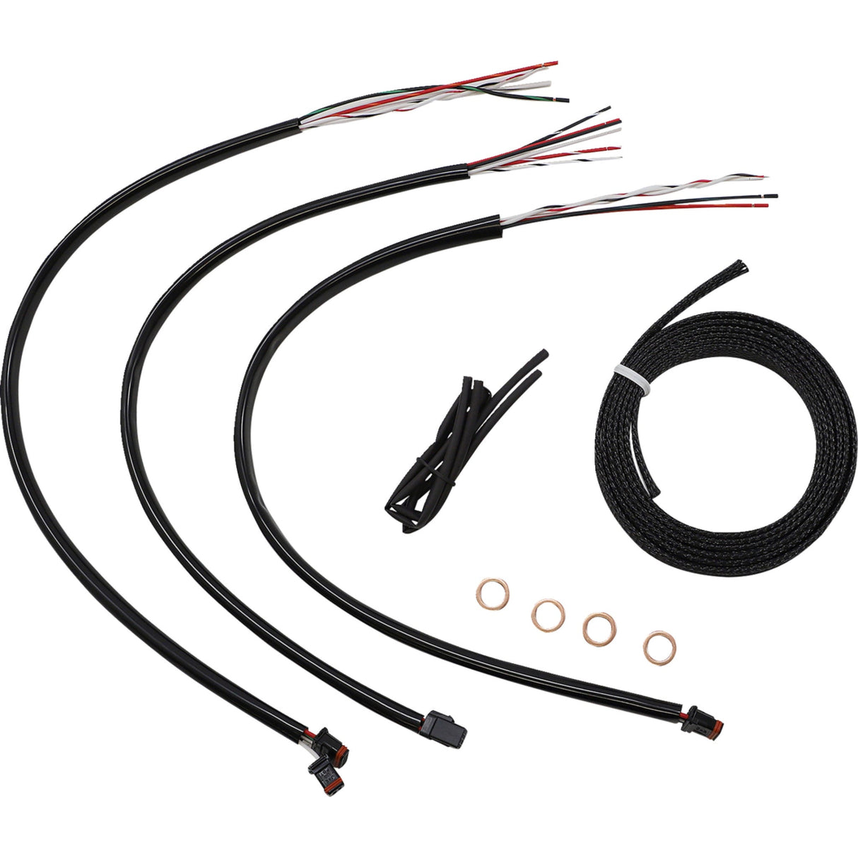 La Choppers Complete Cable Kit - LA-8156KT2-16 For Harley Softail 2018-2022