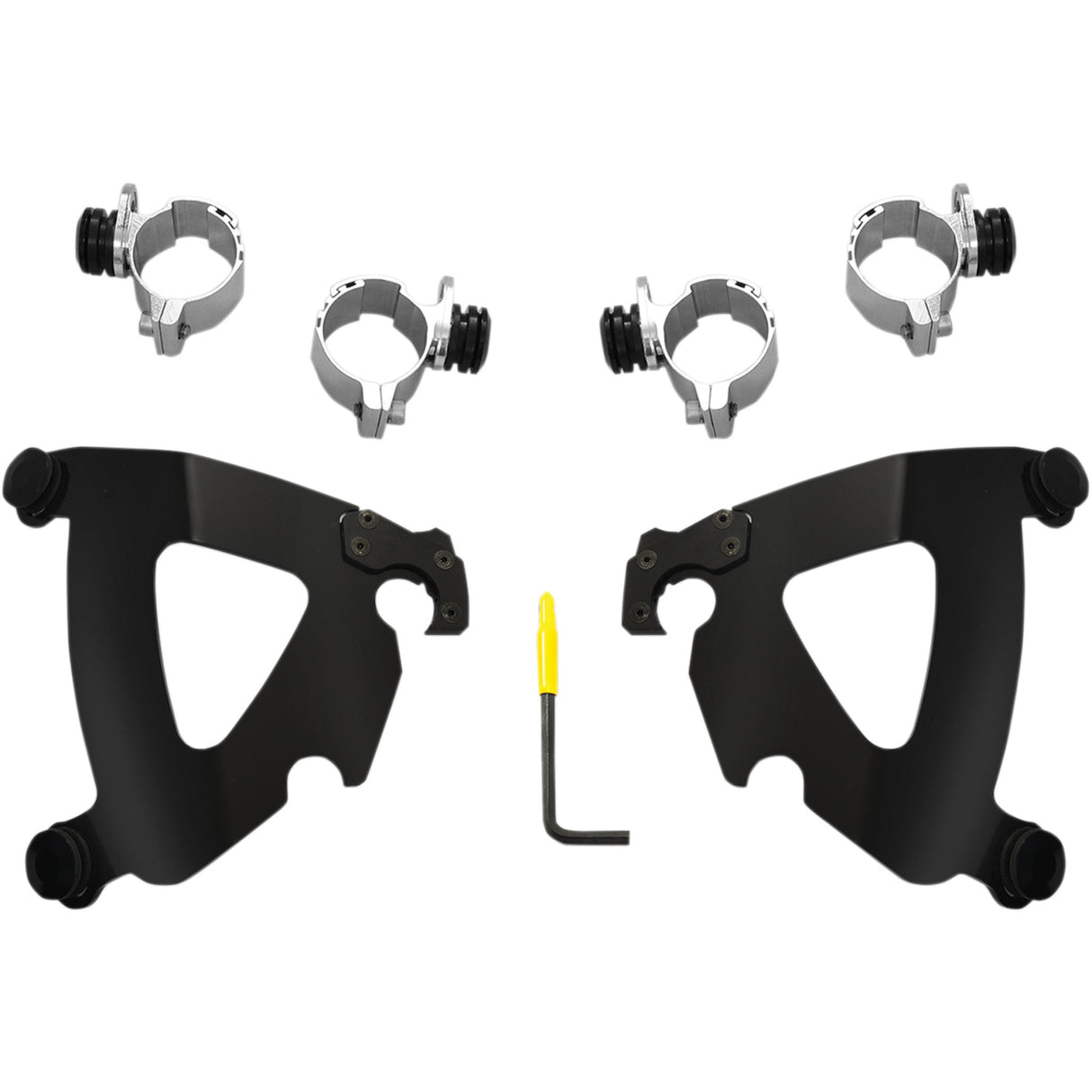 Memphis Shades Trigger Lock Mounting Kit - MEB2030 For Harley 1980-2009