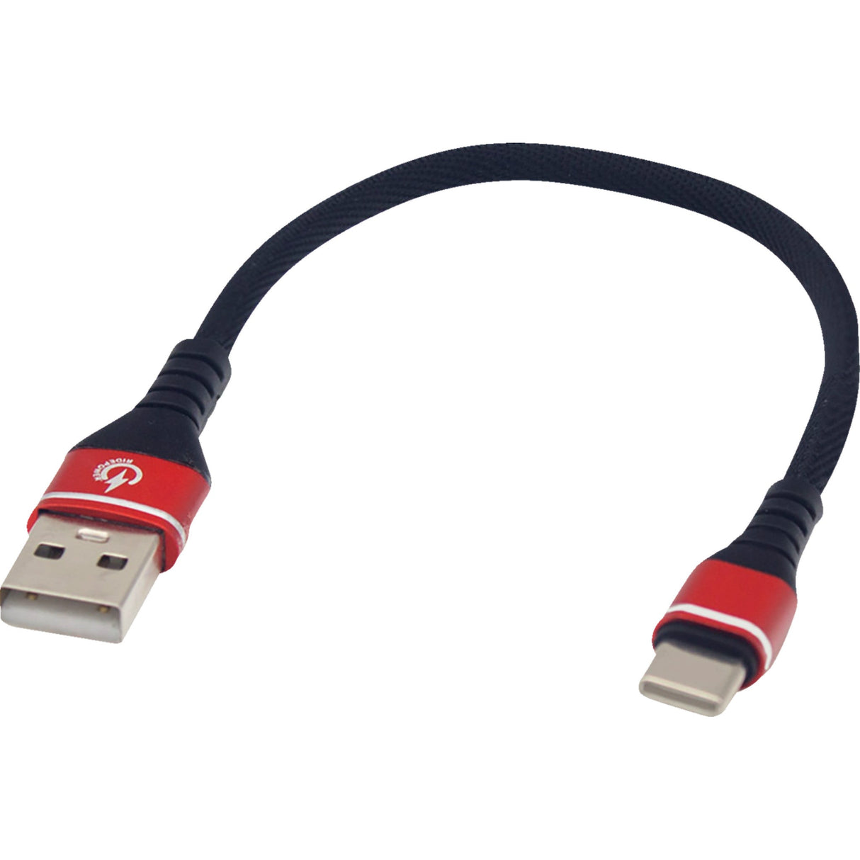 RIDEPOWER 3807-0633 RPUSBUSBC75 USB to USB-C Heavy Duty Phone Charging Cable USB to USB-C Cable - Charger - Single-End - 7-1/2"