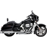 Cobra Race-Pro Slip-On Mufflers Chrome - 6218 For Harley Touring 1995-2016