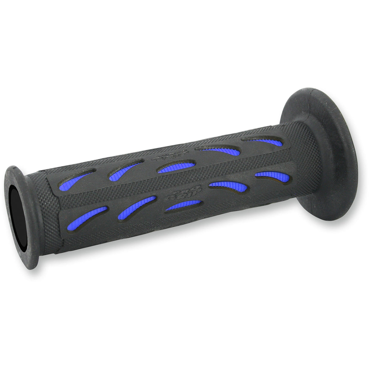PRO GRIP PG-724BKBL PA0724OEBL02 724 Dual Density Sportbike Grips Grips - 724 - Open Ends - Black/Blue