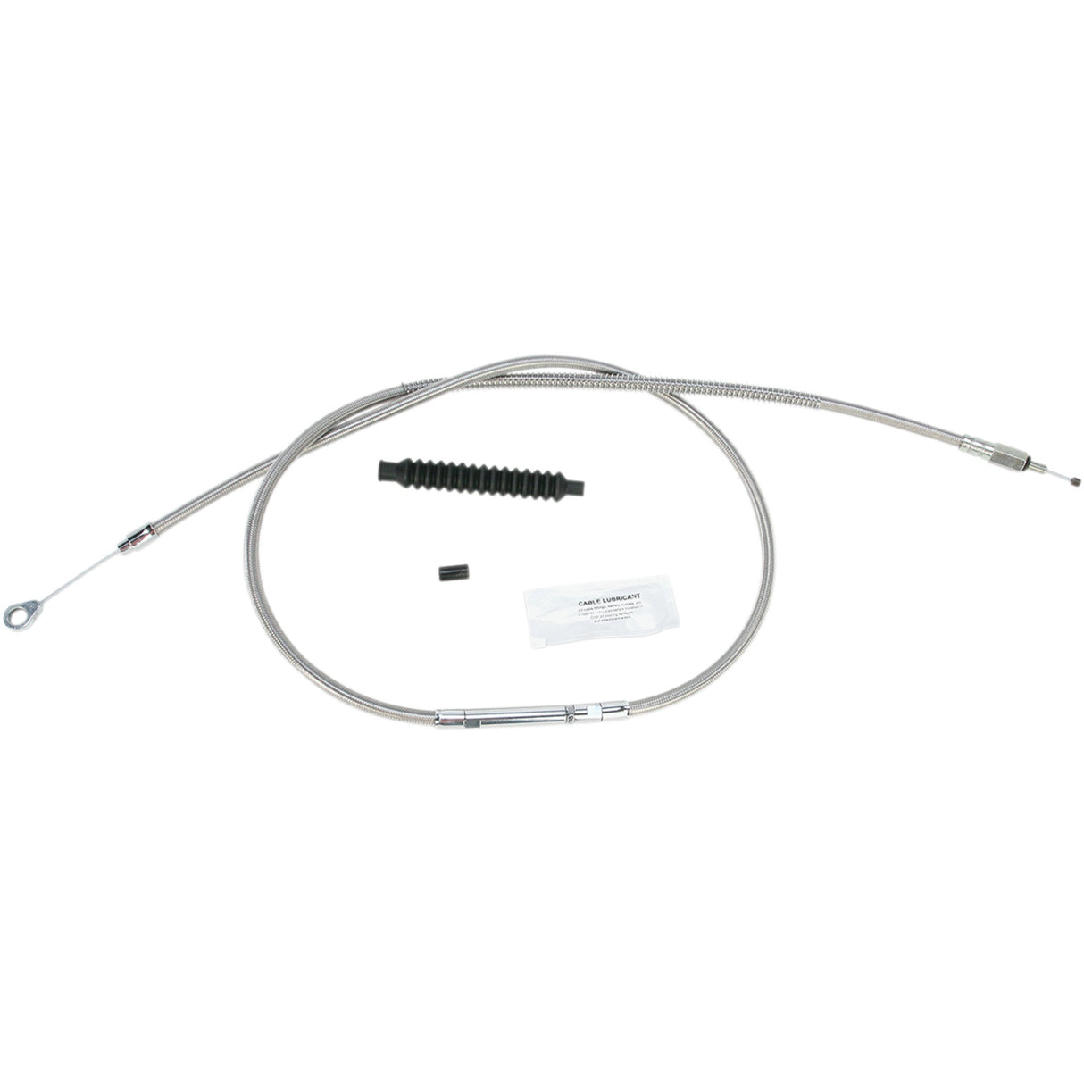 BARNETT 0652-1241 102-30-10032-06 High-Efficiency Stainless Steel Clutch Cable for Harley-Davidson - +6"