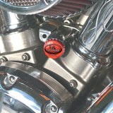 La Choppers Bottle Cap Choke Cable Knob Choke Knob Bottle Cap - LA-7608-01 For Harley Motorcycles 1988-2006