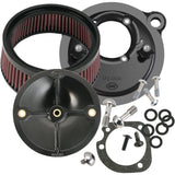 S&S Cycle Super Stock™ Stealth Air Cleaner Kit Black - 170-0093 For Harley Sportster 1991-2006