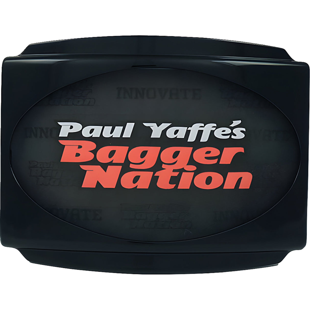 Paul Yaffe Bagger Nation Stealth III License Plate Frame Black - PYO:USLP3-B-23L For Harley Touring 2023-2026