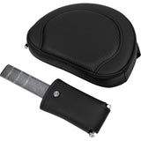 Saddlemen Roadsofa™ Carbon Fiber Seat Black Stitch Backrest - 808-07B-186B0 For Harley Touring 2008-2023