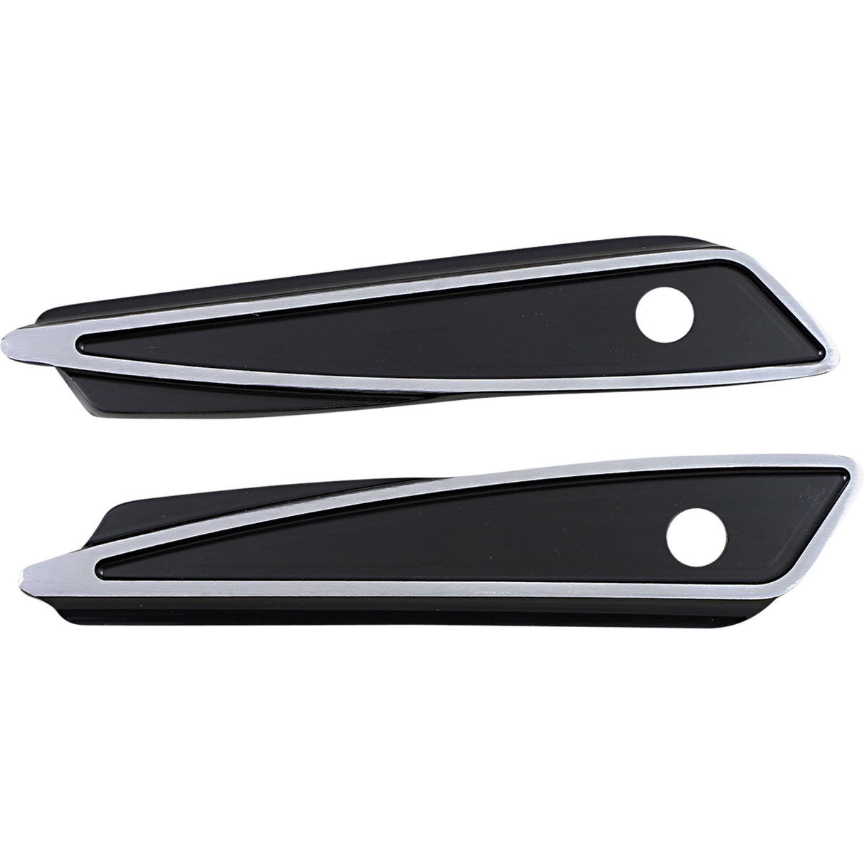 COVINGTONS 3501-1806 C1810-B Saddlebag Hinge Covers - Ripper - Black