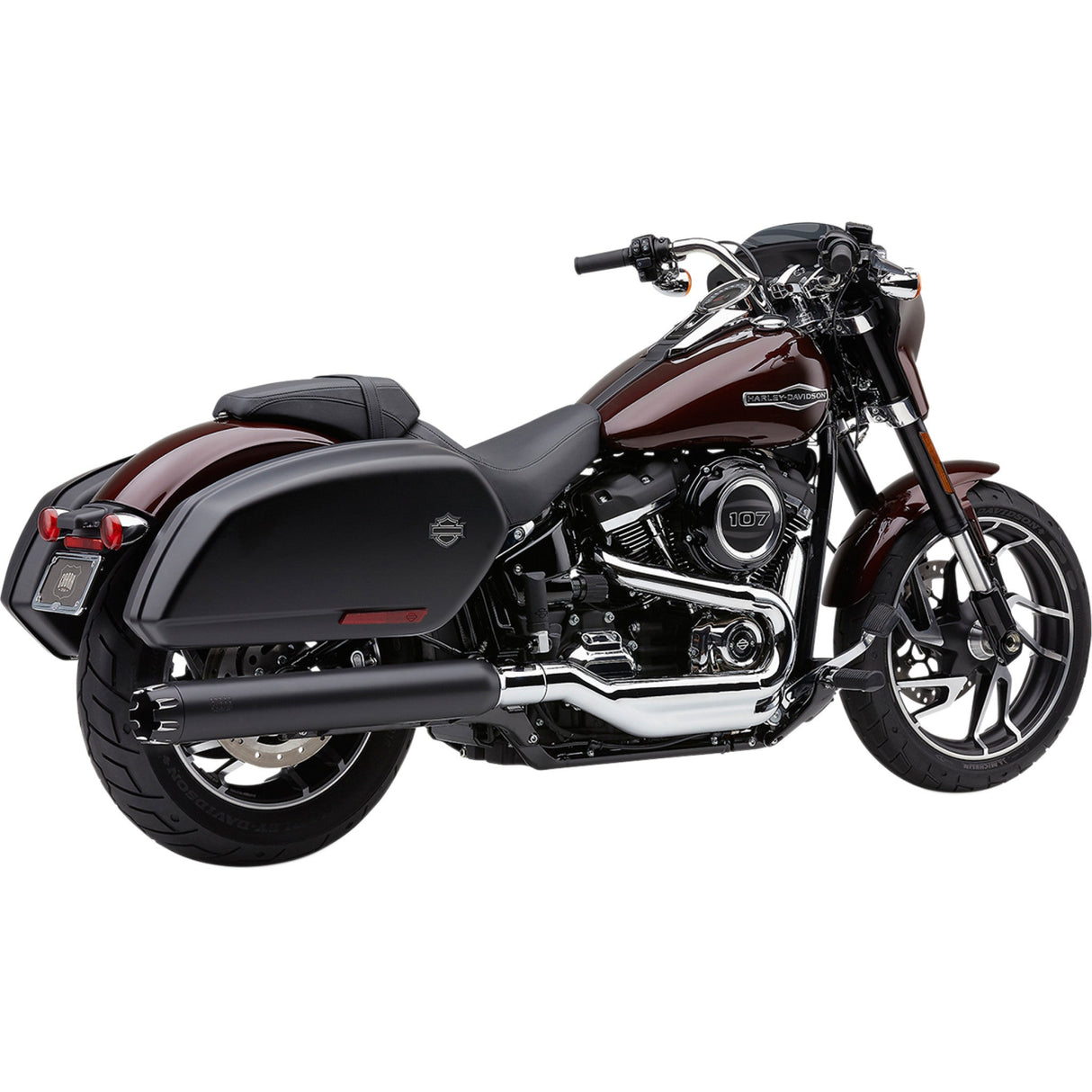 Cobra Neighbor Haters™ Muffler - 6521B For Harley Softail Sport Glide 2018-2020