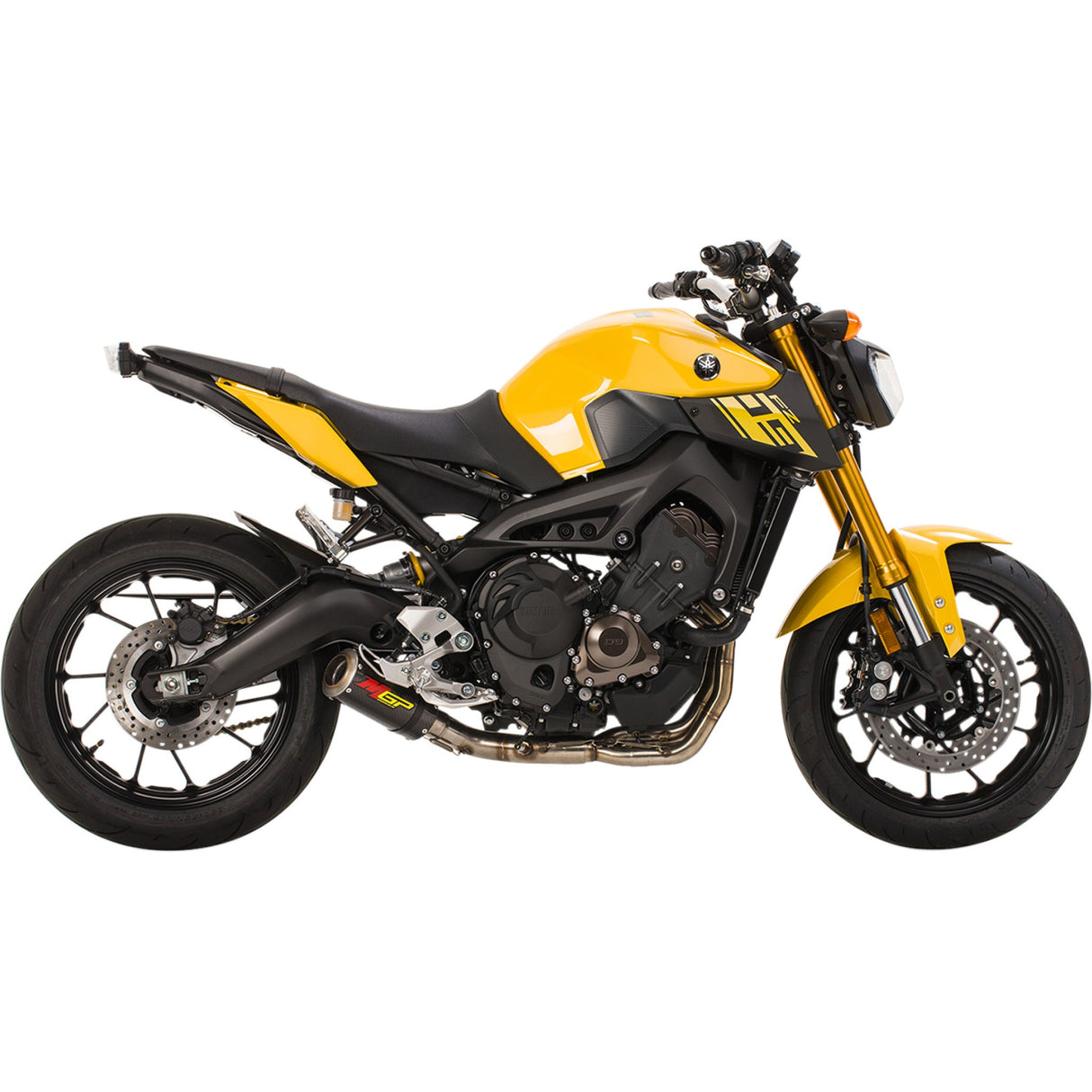 MGP 1811-3050 81402-2400 MGP Growler Full Exhaust System Full Exhaust System with Carbon Muffler