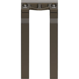LA CHOPPERS 0602-1444 LA-7480-08Z Performance Risers - Straight - 8" x 1-1/4" - Bronze