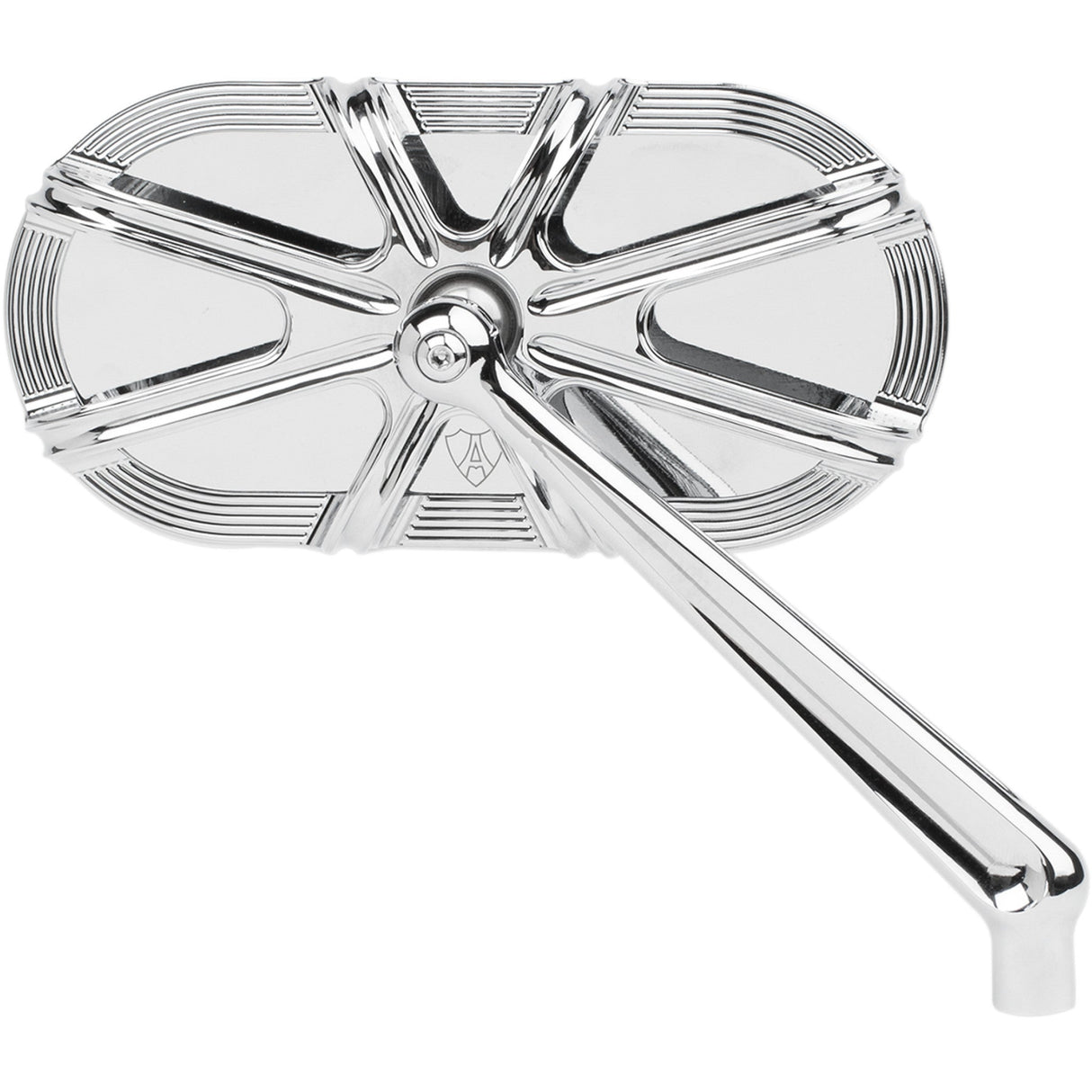 ARLEN NESS 0640-1204 13-163 Caged Series Mirror Mirror - Side View - Caged Series/10 Gauge - Chrome - Right