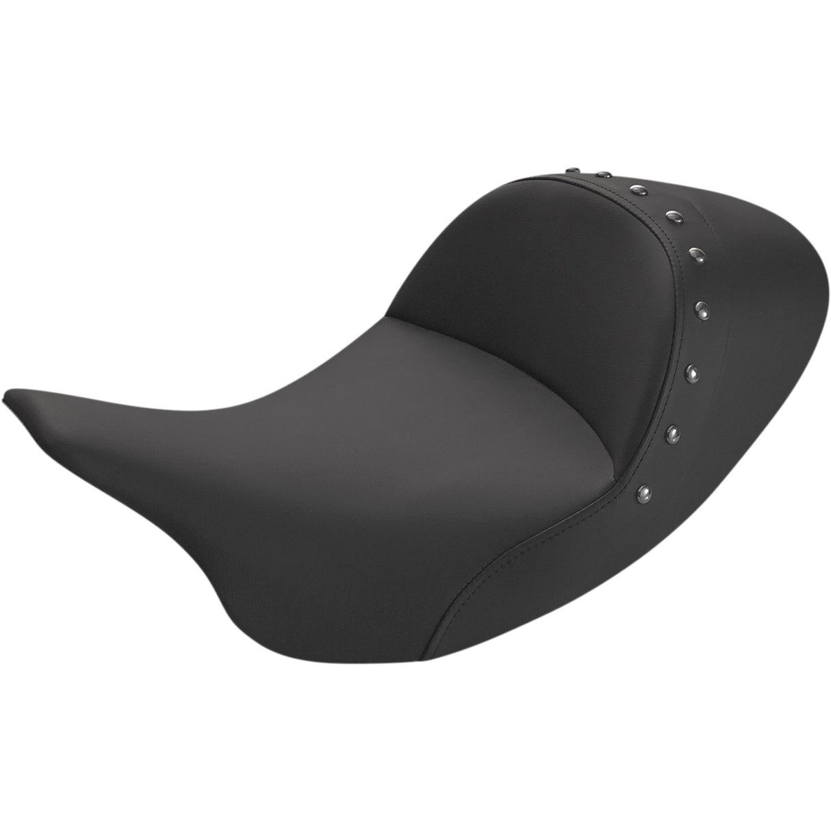 Saddlemen Low Solo Seat Low Studded - 808-07B-0039L For Harley Touring 2008-2025