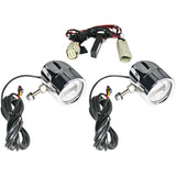 CUSTOM DYNAMICS 2001-2204 PB-FOG-TKE-C ProBEAM® LED Halo Fog Lamps - LED Fog Light - Trike - Chrome