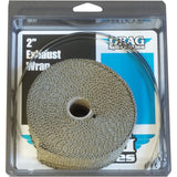 DRAG SPECIALTIES Woven Basalt Exhaust Wrap Kit Bronze - x 25'