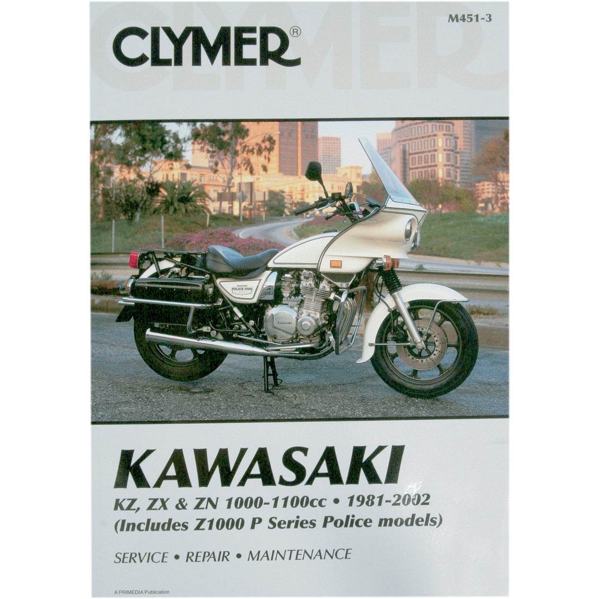 CLYMER M451 CM4513 Motorcycle Repair Manual — Kawasaki Manual - Kawasaki 1000+1100 4cyl