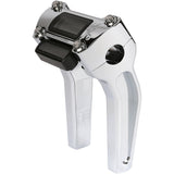 THRASHIN SUPPLY CO. 0602-1055 TSC-6500-3 Handlebar Riser - Risers - Pull Back - 6-1/2" - Gauge Cutout - Chrome