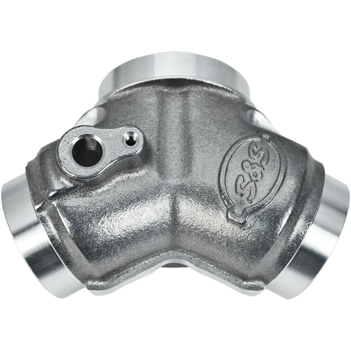 S&S CYCLE 1050-0295 160-0001A Spigot-Mount Intake Manifold - CV Manifold - Twin Cam - 48mm
