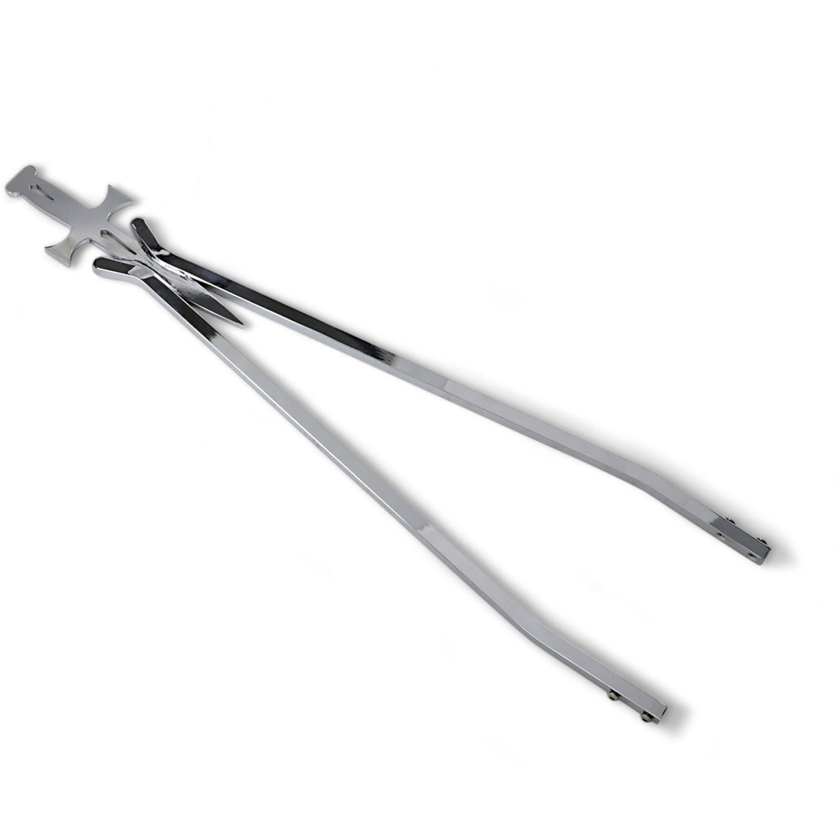CYCLE VISIONS 1501-0031 CV-8009 Daggertude Styled Sissy Bar Sticks Sissy Bar Stick - Chrome - 30" Daggertude - Wide
