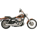 Bassani Xhaust Road Rage 2-Into-1 Exhaust System - 13112J For Harley Dyna 2006-2017
