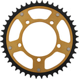 SUPERSPROX 1210-2019 RST-702-44-GLD Stealth Rear Sprocket 44 tooth - gold - aprilia