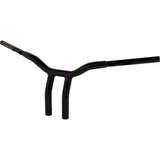 LA Choppers One-Piece Kage Fighter Handlebar Pullback 10" X 1-1/4" Black - LA-7369-10B For Harley Touring 2023-2026