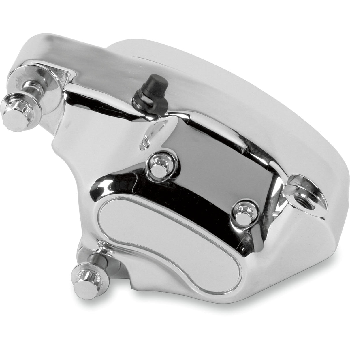 Drag Specialties Chrome 4-Piston Brake Caliper 4 Piston For Harley 1984-1999