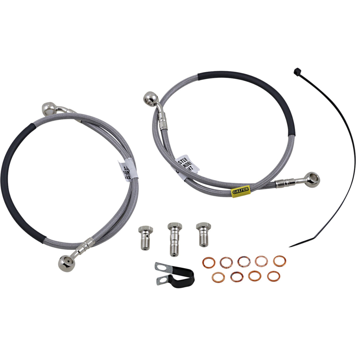 GALFER 1741-5994 FK003D512-2 Brake Line Kit Brake Line - Stainless Steel