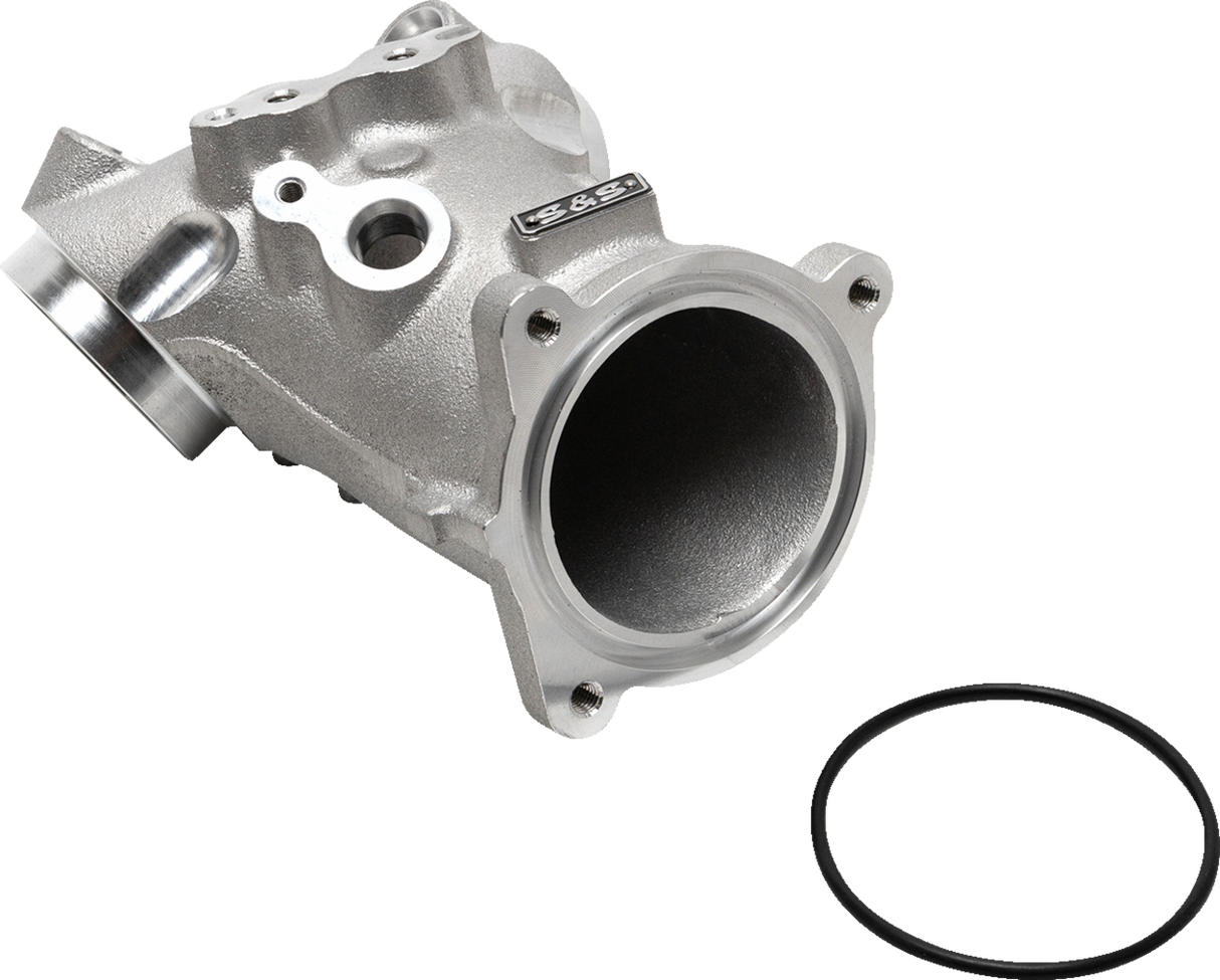 Intake Manifold - M8 - 55 mm - Silver - 1050-0468