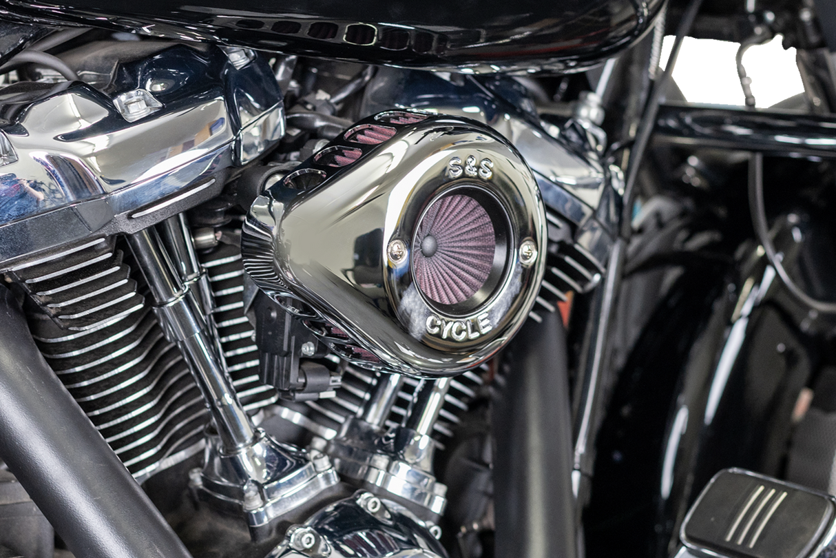 Air Stinger Stealth Air Cleaner Kit - Chrome - 1010-2961