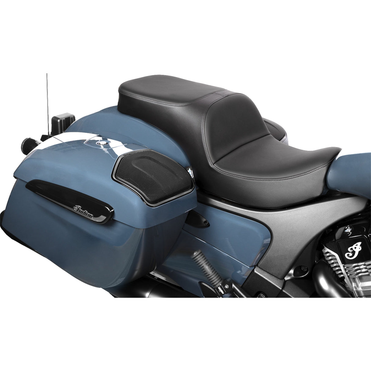 DRAG SPECIALTIES SEATS 0810-2475 Freedom Touring Seat Freedom Seat - Vinyl/Solar Leather - Smooth - Challenger '20-'25/Chieftain '25