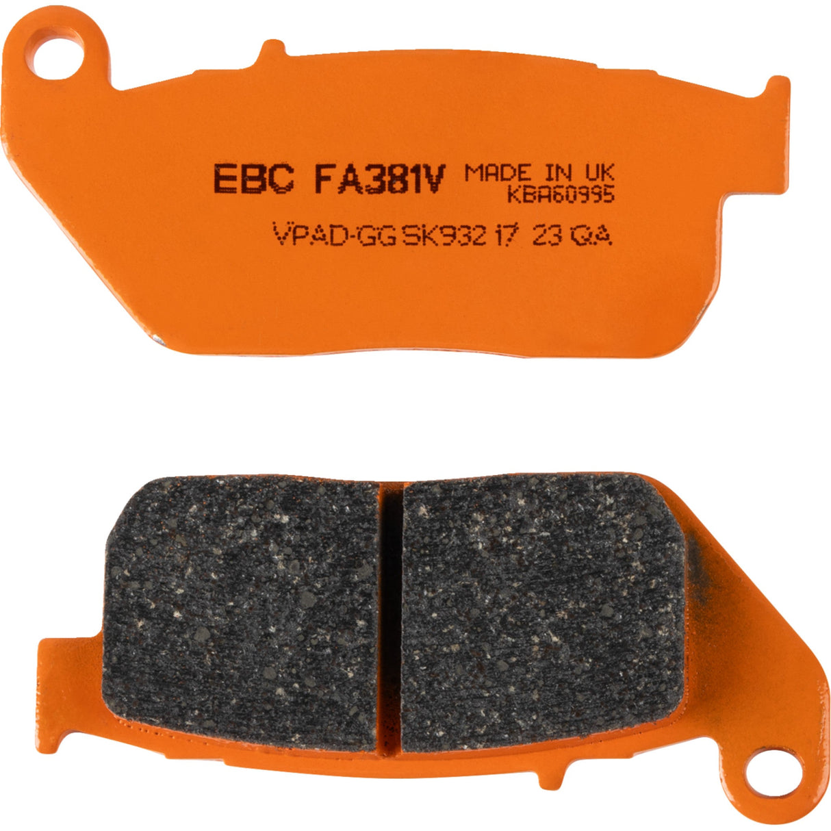 EBC Harley Buell Brake Pads Semi-Sintered - FA381V For Harley Sportster 2004-2013