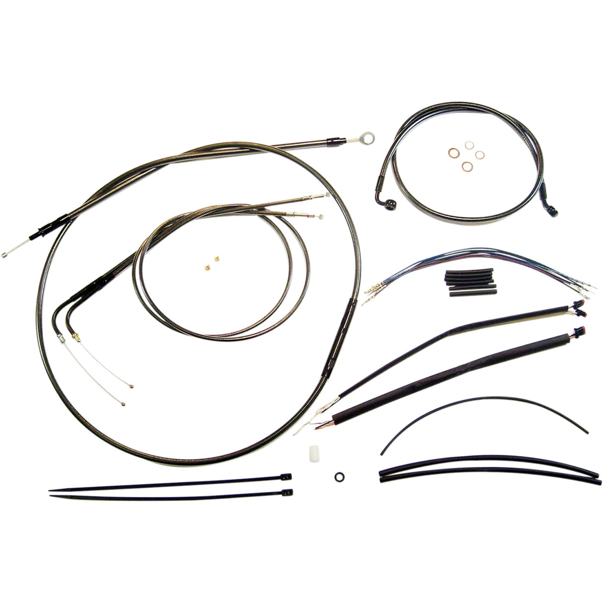 Magnum Shielding Cable Kit - 487272 For Harley Softail 2011-2014