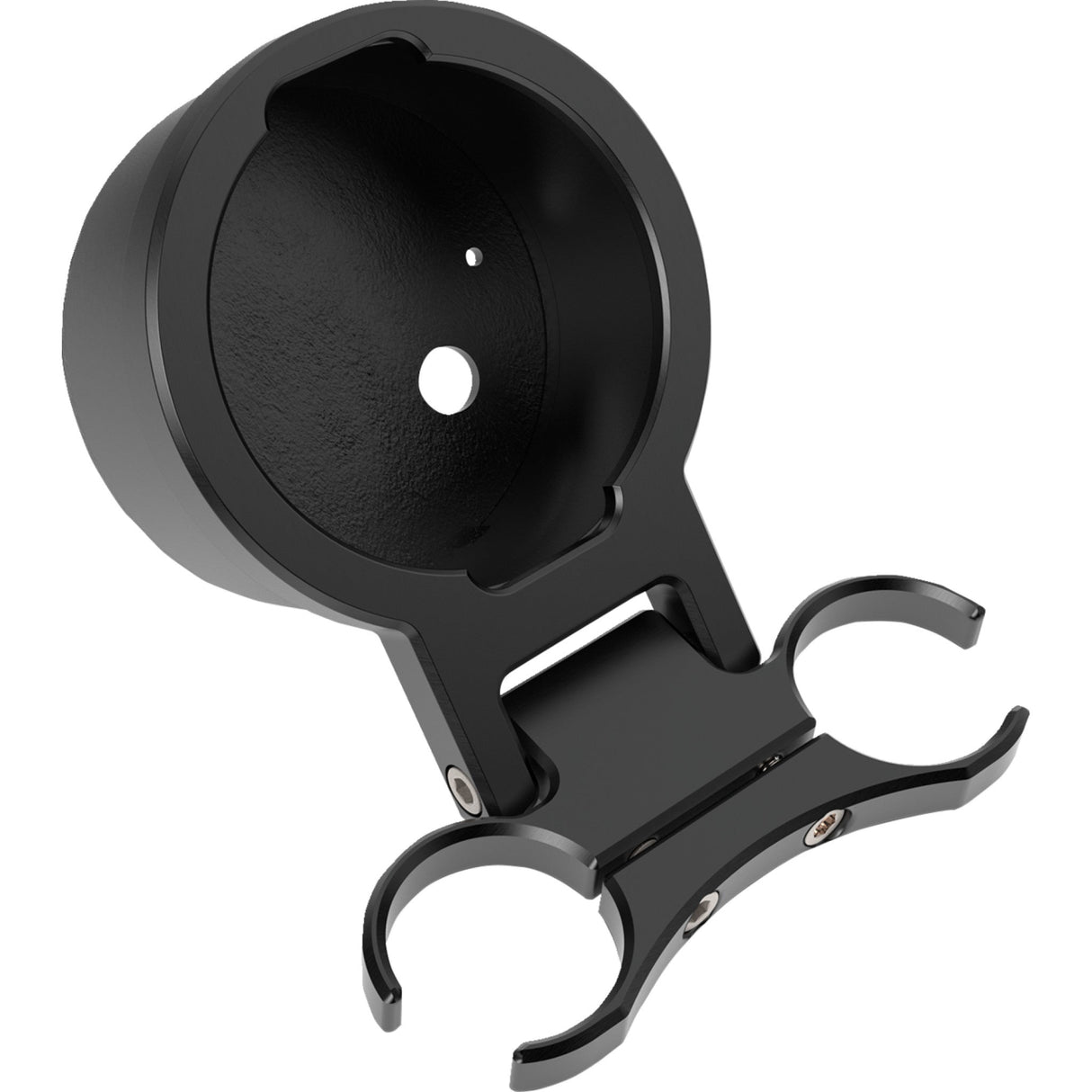 LA CHOPPERS 2201-0271 LA-7398-01B Gauge Mount - T-Bar Gauge Mount - Single - Black - 1.00" Diameter