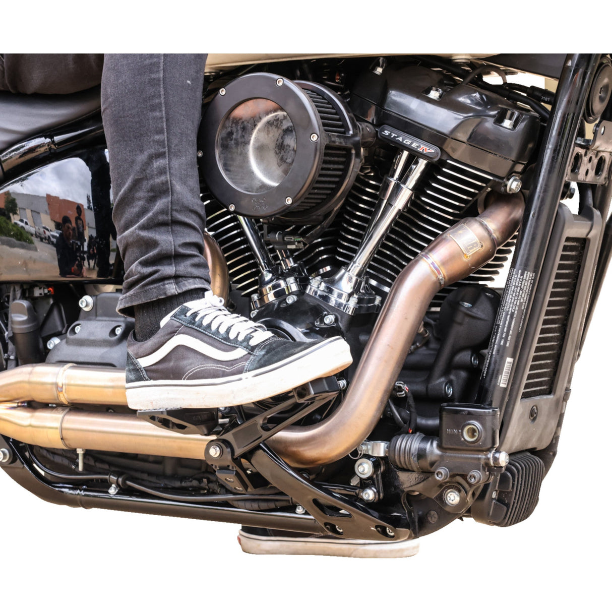 Thrashin Supply CO. Billet Brake Arm Black FL FX - TSC-2300-1 For Harley Softail 2018-2025