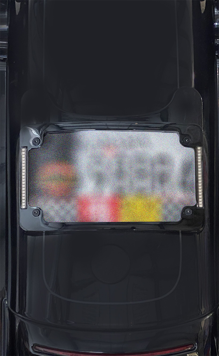 Plug & Play LED Radius License Plate Frame