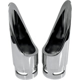 BARON 1812-0170 BA-1100-01 Family Jewel Exhaust Tip chrome - scalloped