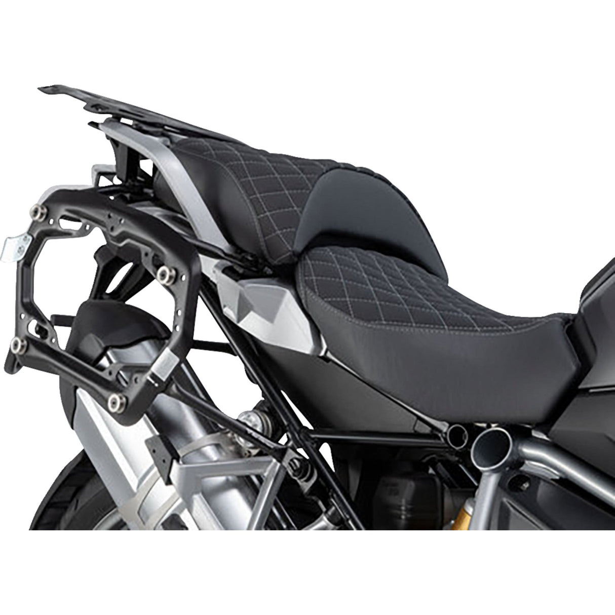 SW-MOTECH 3580-0420 KFT.07.664.70001/S TRAX ADV Aluminum Case System silver - bmw r 1200/1250 gs '12-'24