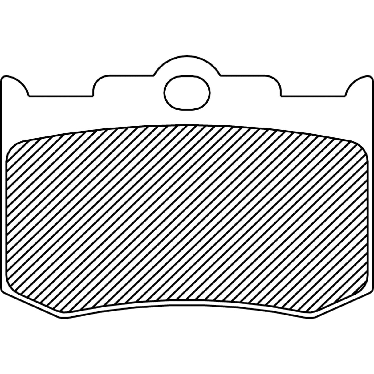 DRAG SPECIALTIES Sintered Brake Pads