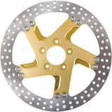 Performance Machine Brake Rotor - 0133-1800FACLS-SMG For Harley Touring 2008-2019