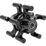 Arlen Ness Spider Wheel Hub Dual Disc Front Black - 71-660 For Harley Touring 2008-2026