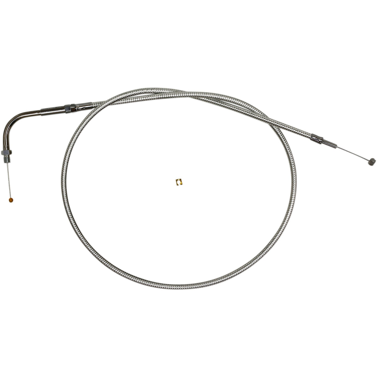 MAGNUM SHIELDING DS-3375 3375S Sterling Chromite II® Braided Cable for Harley-Davidson — Throttle - 45-1/2"