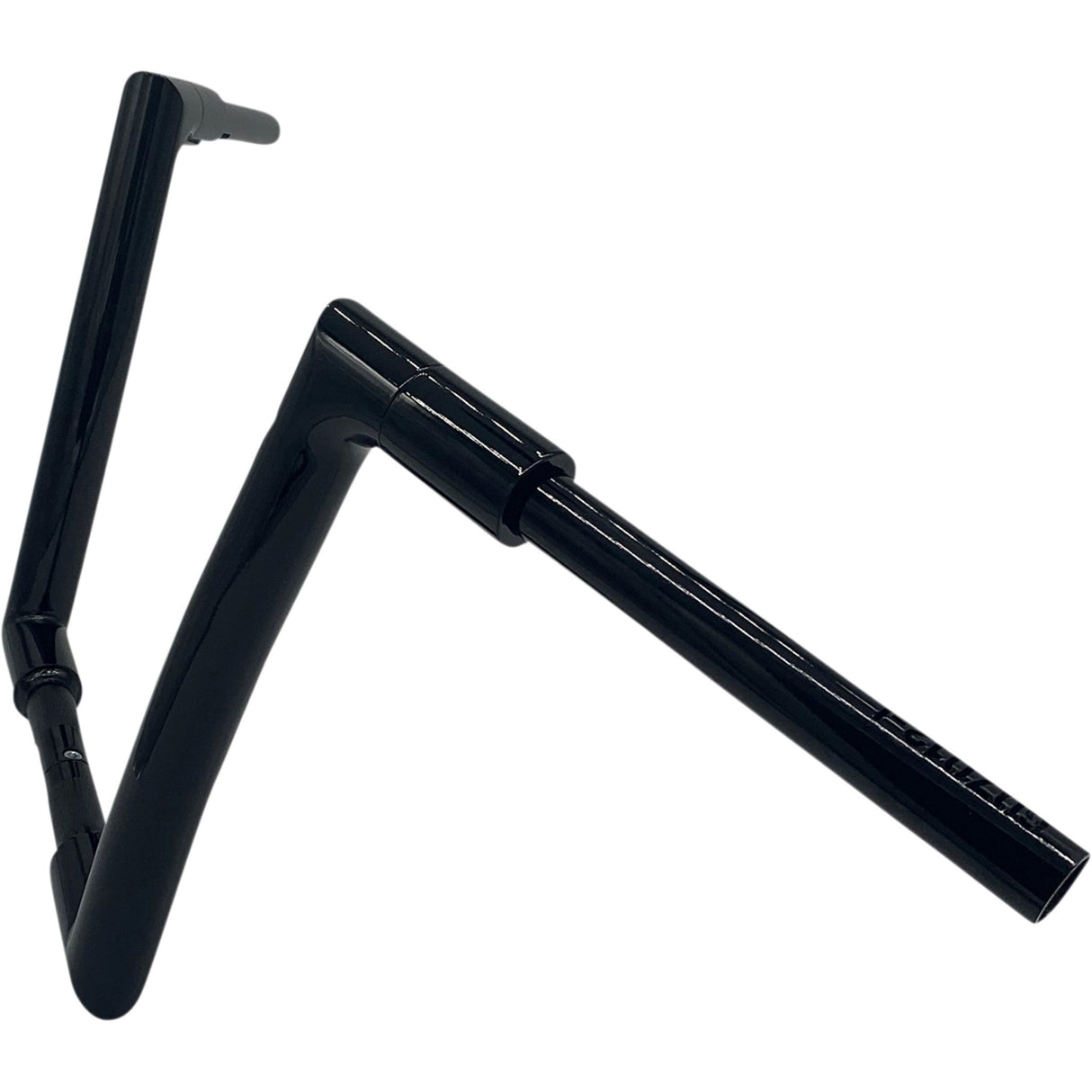 FAT Baggers INC. 1-1/2" EZ Install Flat Top Handlebar 12" Black - 607012-B For Harley Touring 2008-2016