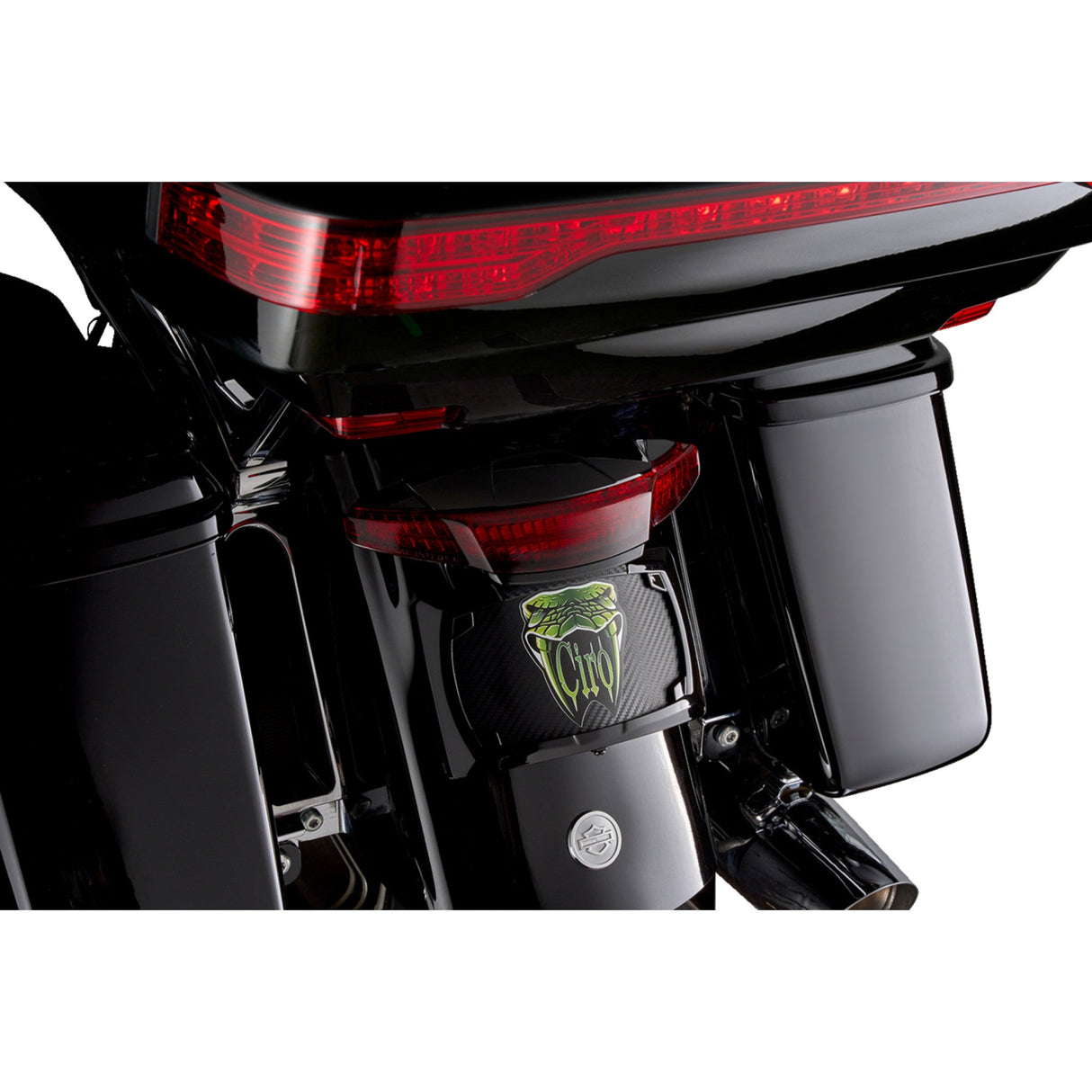 Ciro Taillight License Plate Holder - 40474 For Harley Touring 2011-2024