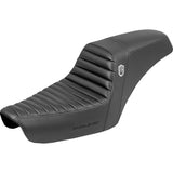 Saddlemen Step-Up Seat Tuck-N-Roll Black - SC89604T For Harley Dyna 1996-2003