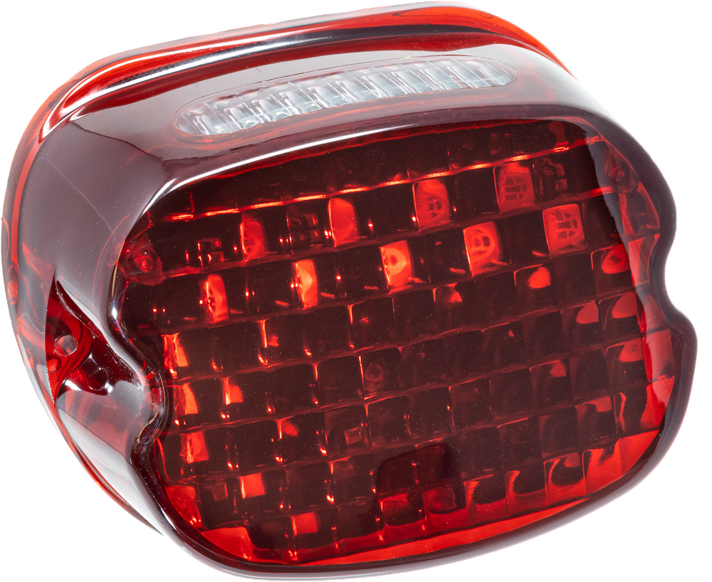 Letric Lighting Co 850-09735 LLC-STL-R-ST SLANTBACK LED TAILIGHT RED LENS FXLRST ONLY