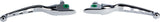 Harddrive 053884 Smooth Lever SET Chrome FLT Except TRI Glide For Harley Touring 2017-2019