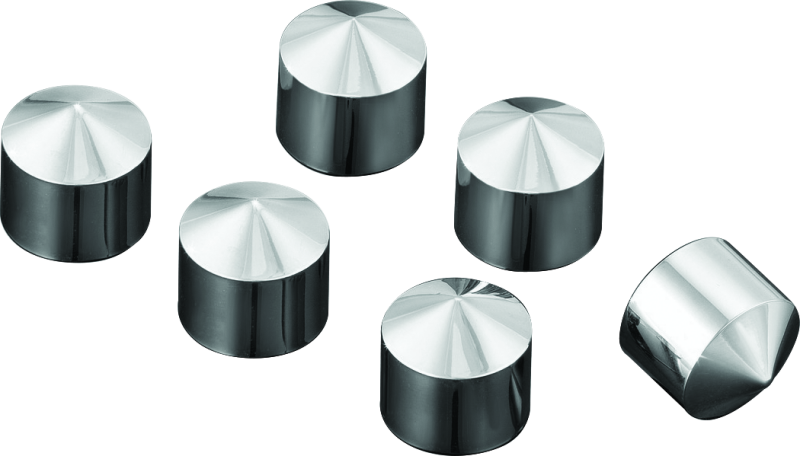 Kuryakyn 8693 Peaked Rocker Box Bolt Covers 6 Piece Twin Cam & Milwaukee-8