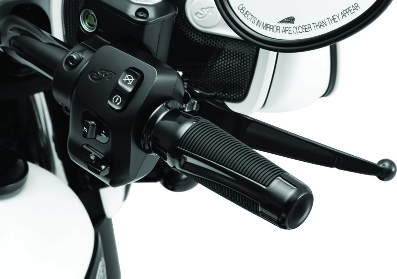 Kuryakyn 5787 Phantom Grips Indian Black