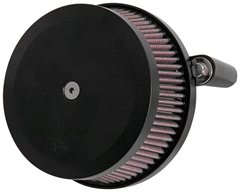 K & N Engineering 99+ Harley Davidson Street Metal Intake System Hammer Black - RK-3933B For Harley Motorcycles 1999-2017