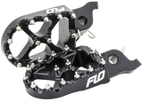 Flo Motorsports FLO Foot PEG Honda Black - FPEG-798BLK For Honda CRF50F / CRF70F / CRF110F 2004-2023 | Kawasaki 110 / 110R 2002-2026